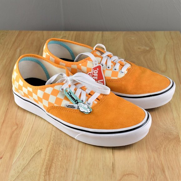 vans comfycush yellow